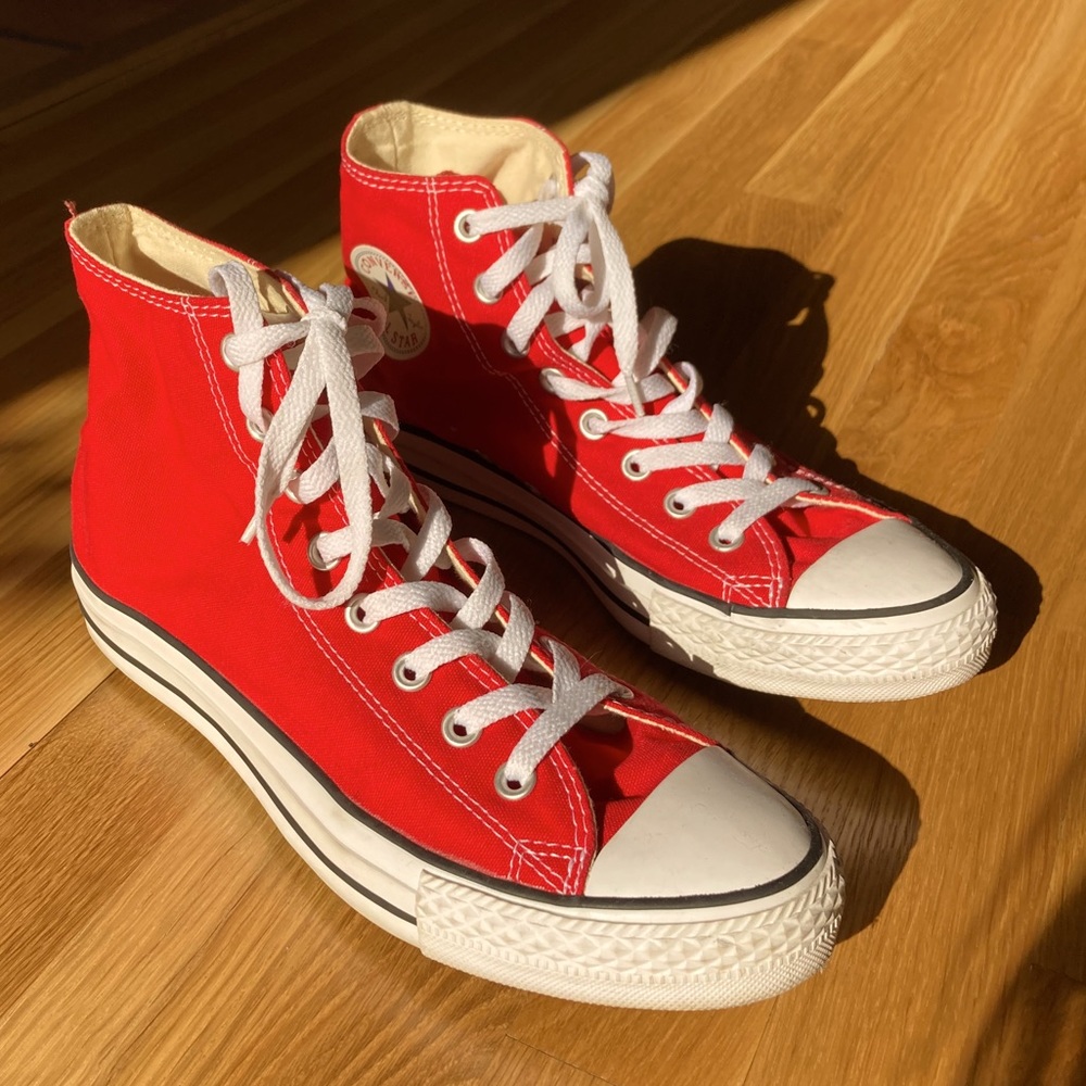 Brand New Red Converse